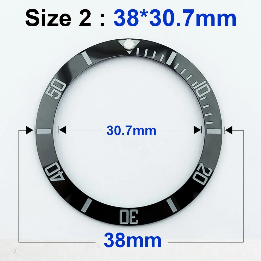 Premium Luminous Ceramic Bezel Insert