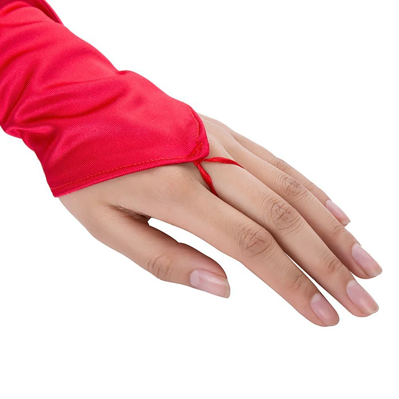 Gants Longs En Dentelle Femme Yolev - Style Rétro, Soirée, Mariage, Blanc