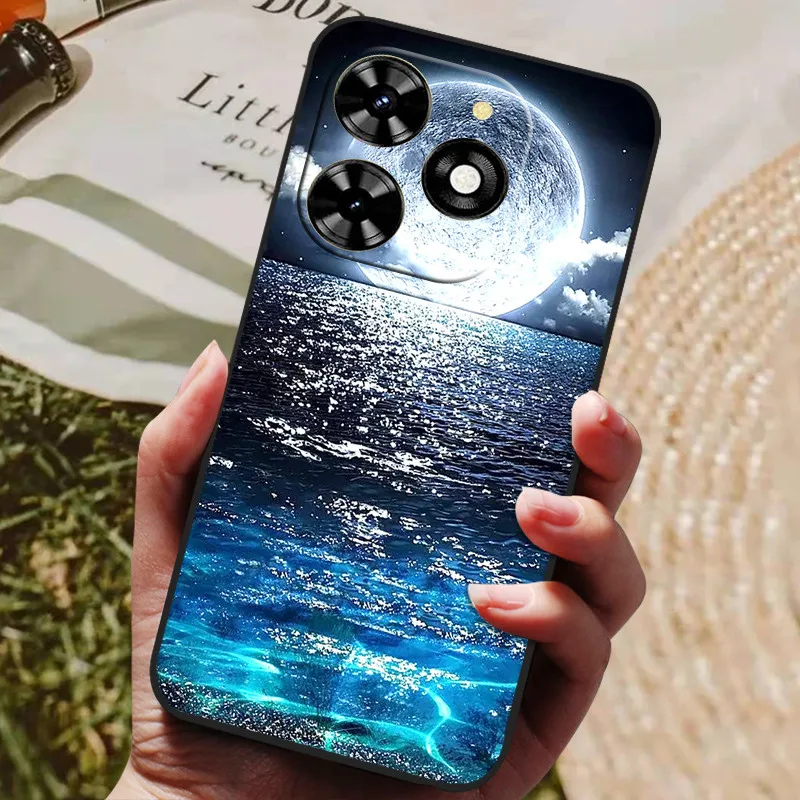 Luxury Silicon Phone Case - Protective Back Cover for Tecno Spark 20 Series