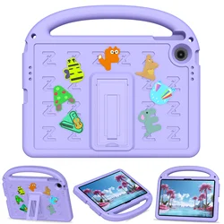 Kids  Cute EVA Shockproof Case with Portable Holder and Built - in Kickstand for Tab 10.1 TB311 XU FU (Purple)