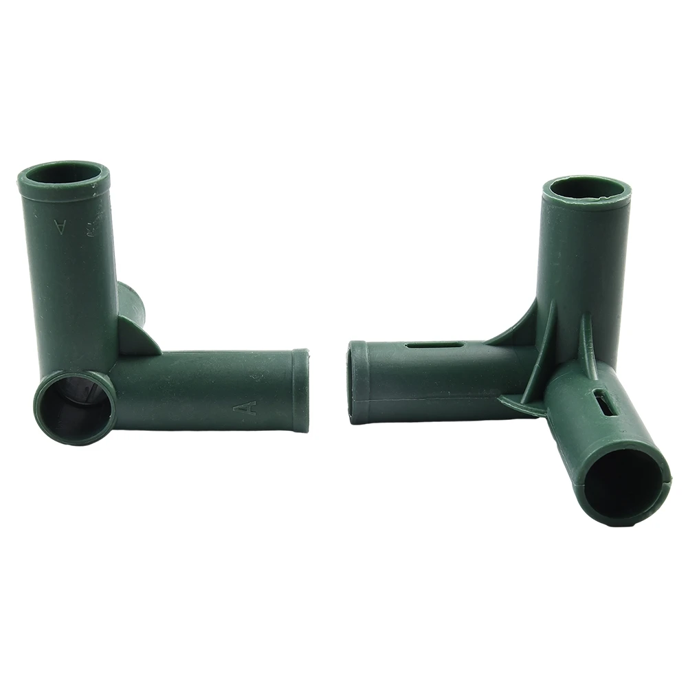 8pcs Greenhouse Frame Joint Connector 19mm Heavy Duty Pipe Frame Awning Bracket Garden Supplies Greenhouse Connector
