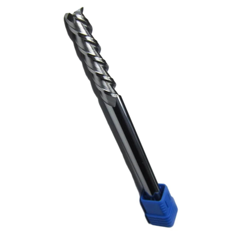 

10mm HRC45 3 Flute Long Shank 150MM Carbide End Mill Milling Cutter Extra Long Shank End Mill For Aluminum Milling Machine
