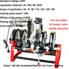 pe pipe butt welding machine hand-operated manual semi-automatic automatic hot melt hydraulic four-ring butt welding machine 2