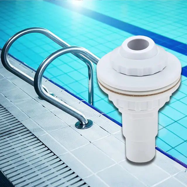 Föld Feletti Medence Visszatérő Kimeneti Sugárhajtómű -Medence Fúvókák Csőszerelvények Műanyag Teljes Készlet Forgatható Az Uszoda Pezsgőfürdőhöz - Image 4