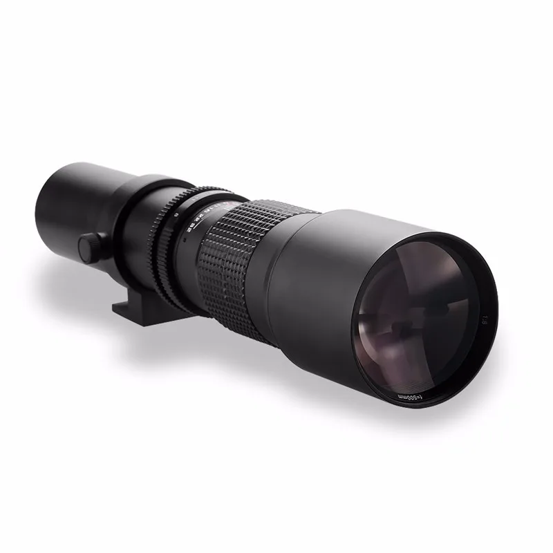 Licht kamera 500mm f2.0 Objektiv manueller Telezoom mit t2 t Mount Adapter für Kanone Nikon Sony Fuji Olympus Pentax Kamera – Detail 14