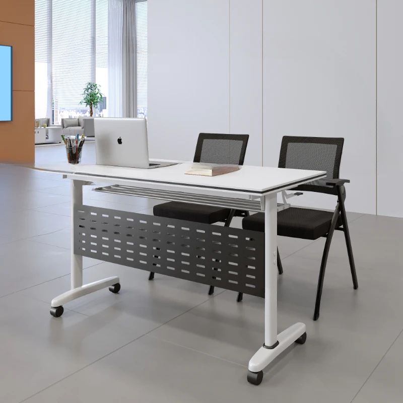 Events Meeting Conference Table Coffee White Reception Standing Office Desk Study Simple Tavolo Runoni Office Furniture CM50HY