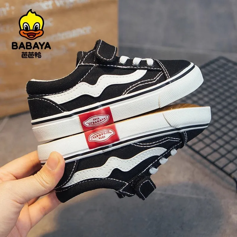 Children Canvas Sports Shoes Boys and Girls Breathable Autumn Spring Baby Shoes