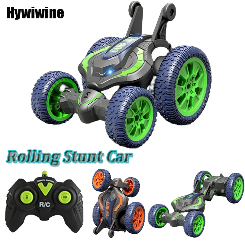 Remote Control Stunt Car with LED Lights and 2.4G Double Sided Driving