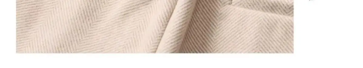 Thickened Pants Women's High-waisted Flared Pants Casual Woolen Pants Are Thin and Versatile, Loose and Fashionable Herringbone