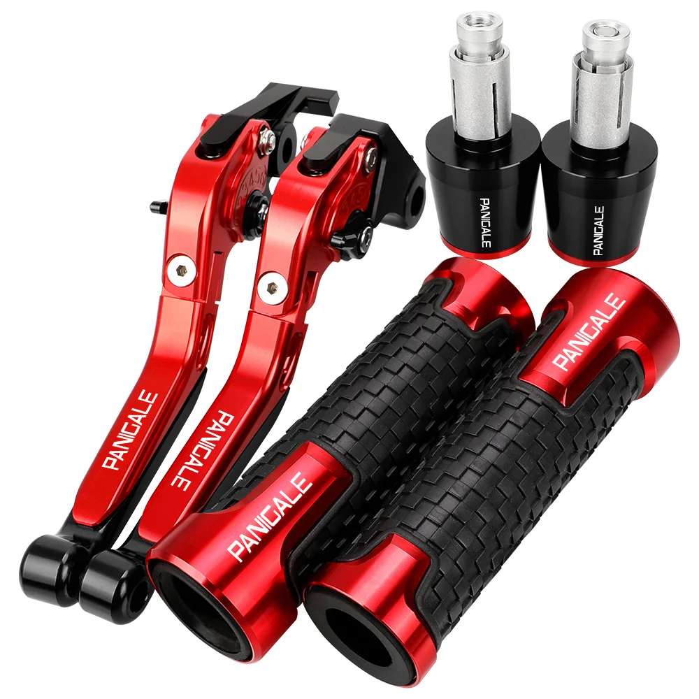 

Motorcycle Accessories Handgrips Brake Clutch Levers Handlebar Grips Handle Ends For DUCATI 959 899 1299 1199 Panigale / S SR V4