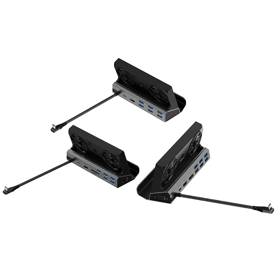 USB C Docking Station with HDMI Gigabit Ethernet