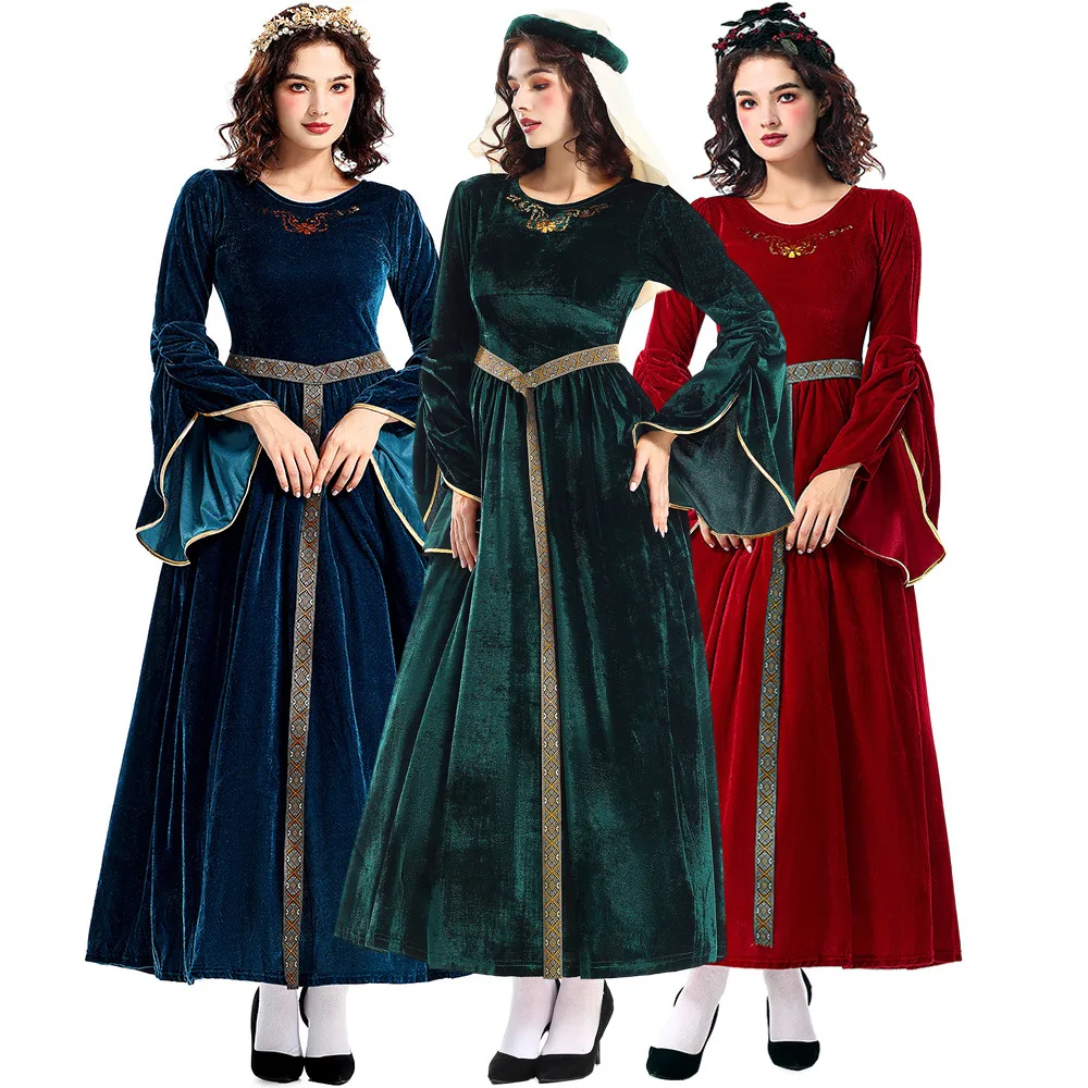 Medieval Costume Halloween Costume Cosplay Palace Noble Robe Ancient ...