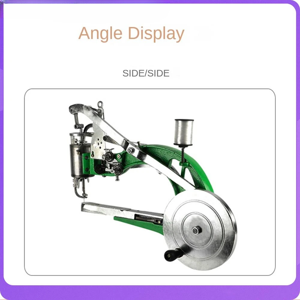 Macchina Per La Riparazione Delle Scarpe Macchina A Mano Cobbler Manuale Ronding Cobbler Dual Cotton Nylon Line Scarpa Macchina Da Cucire Scarpa Fai D