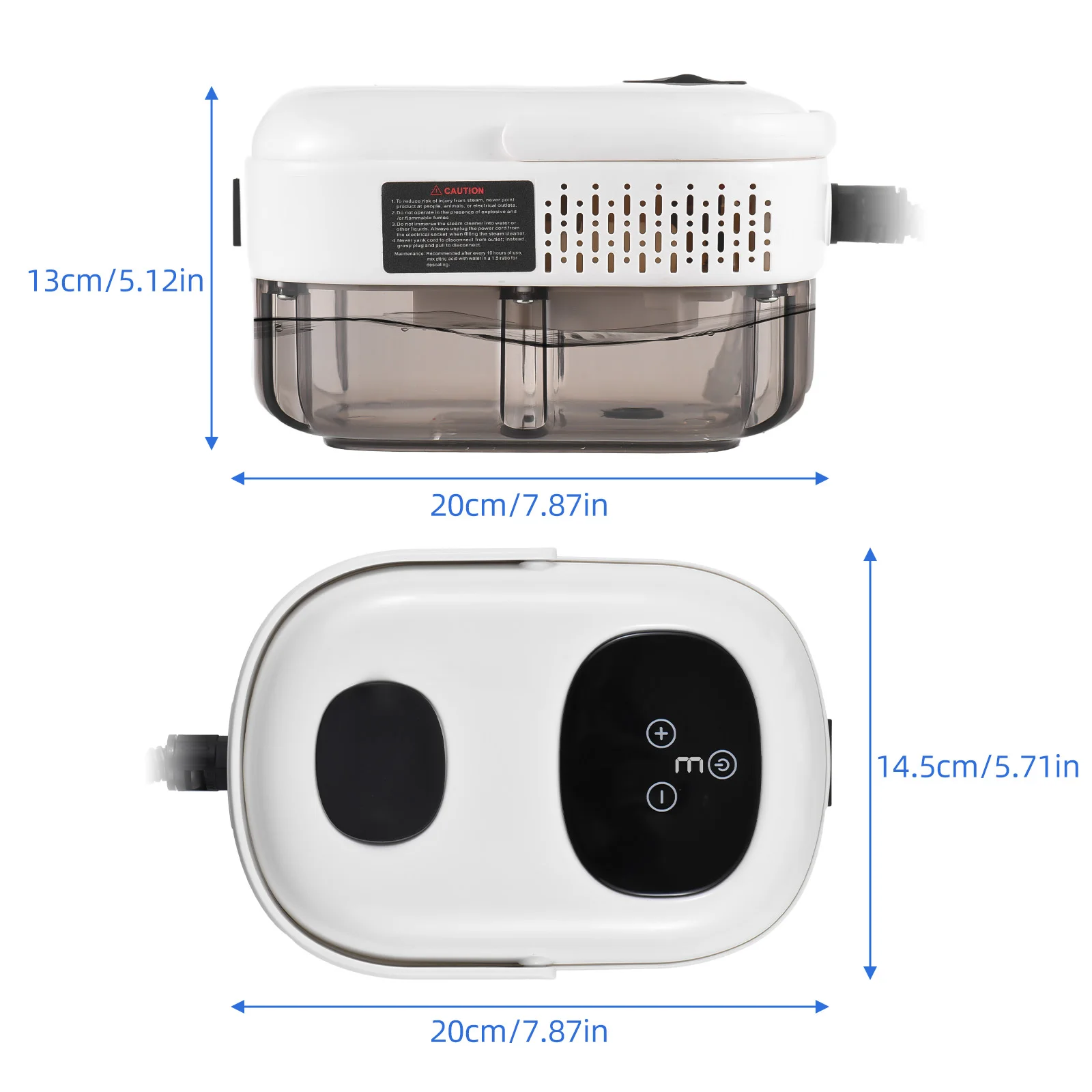 2500W High Pressure Steam Cleaning Machine High Temperature Pressurized 1100ml 3 Bar Portable Handheld Steam Cleaners for Car 6