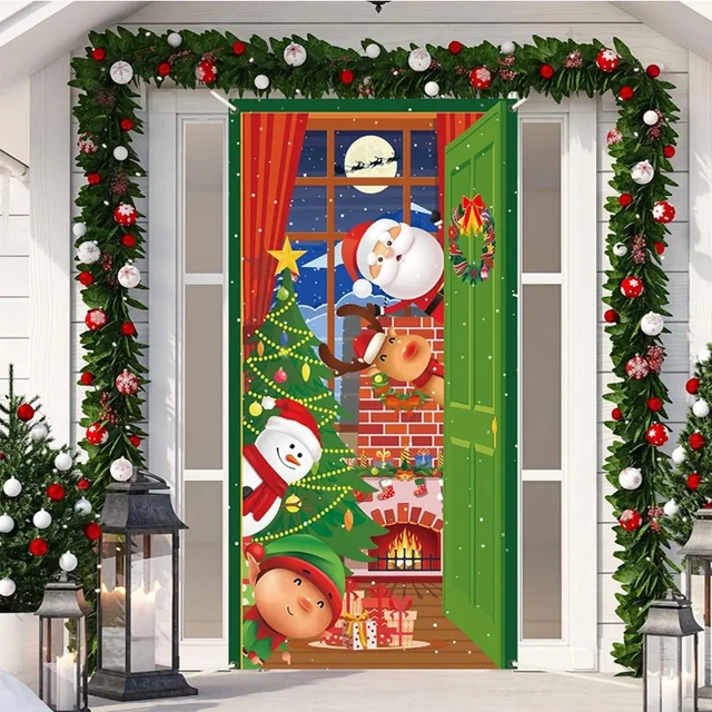 Merry Christmas Door Cover Banner 6