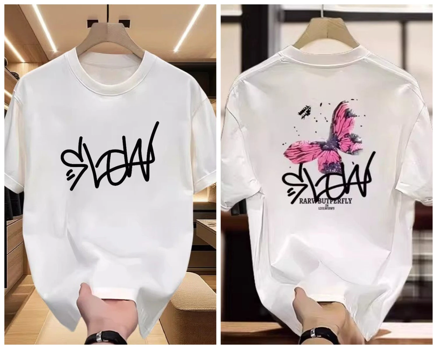 2026 아메리칸 스타일 레터 프린트 반팔 티셔츠 - 남녀공용 여름 캐주얼 다용도 트렌디 라운드넥 탑