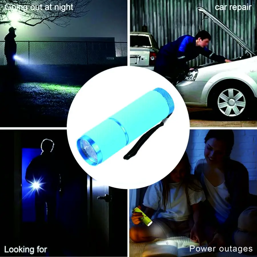 12 Pezzi Mini Torcia LED In Alluminio Con Portachiavi, Torcia Portatile Per Bambini Regalo Per Compleanni Dei Bambini Per Attivita Allaperto Viaggi Campeggio 6 Colori 92883995