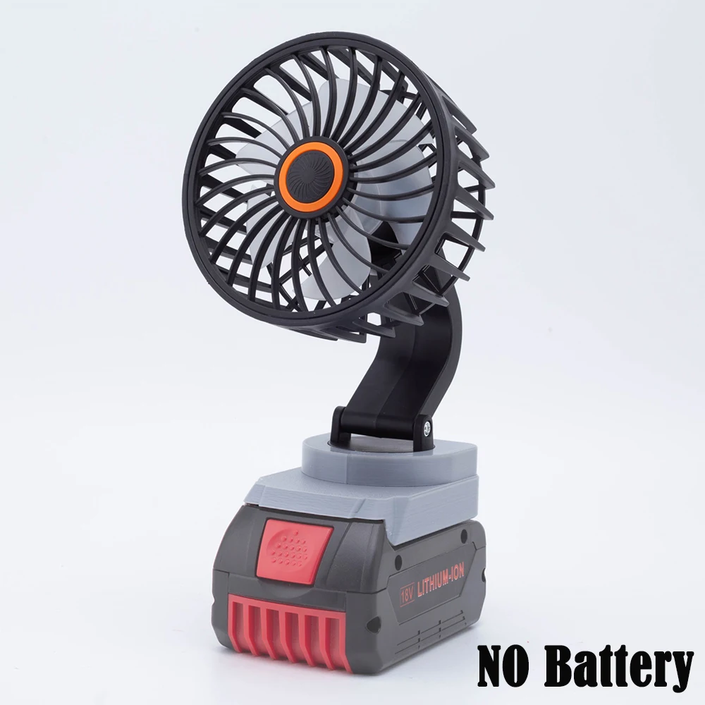 Portable Workshop Jobsite Fan For Bosch 18V Lithium Battery Cordless Li-Ion Bare Tool Cordless Fan (NO Battery )