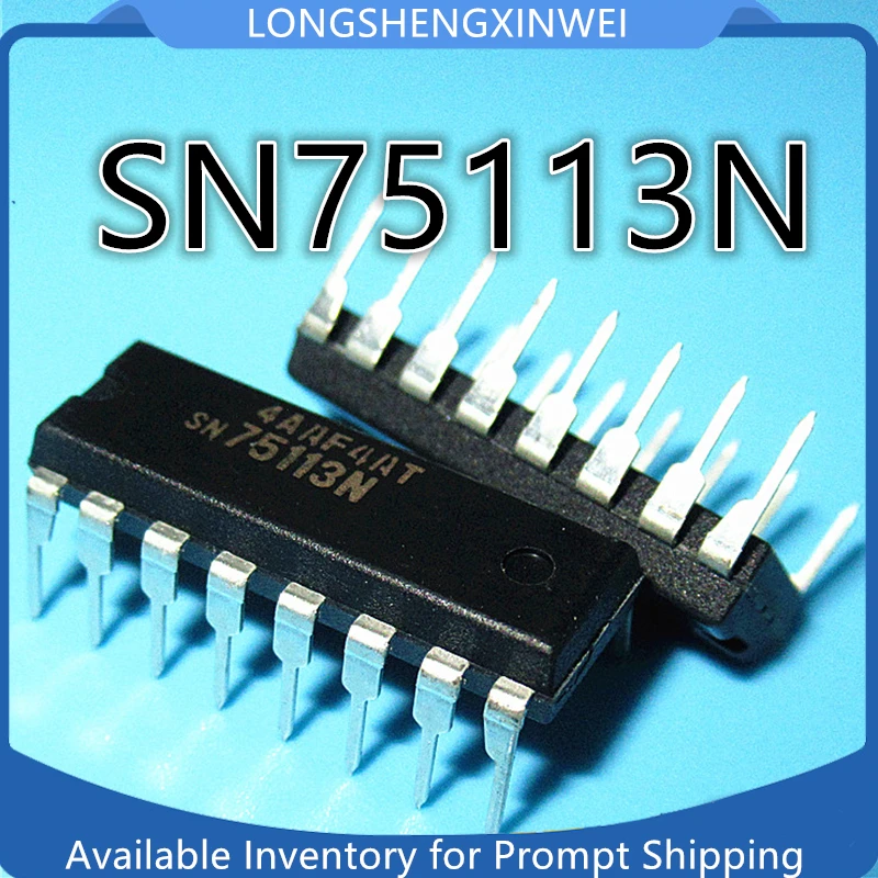 

1 шт. SN75113 SN75113N DIP16 совершенно новый пятнистый фрикционный драйвер
