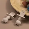 Soft Silicone Baby Training Fork Spoon Set BPA Free Kids Dishes Infant Learning Tableware Newborn Feeding Accessories 2Pcs/Set 2