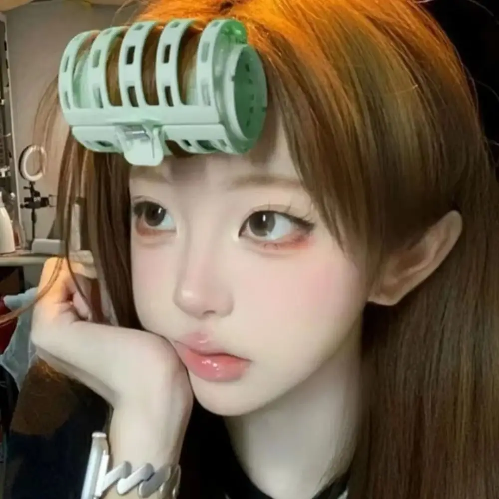 Hair Roller For Bangs Self-adhesive Fluffy Styling Tool_voghion.com