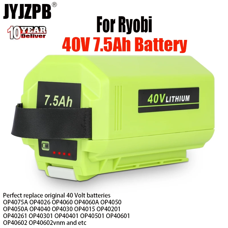 Buy 40V Replacement Charger For Ryobi 40 Volt Battery OP4040 OP4050A OP4026 OP40