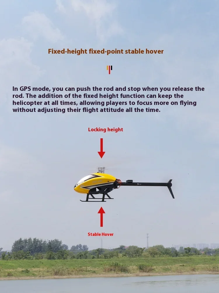 Flying Wing Fw450l V2.5 Gps Self Stabilizing Multi Functional H1 Flight Control Brush Pot Trick One Click Inverted Helicopter 4