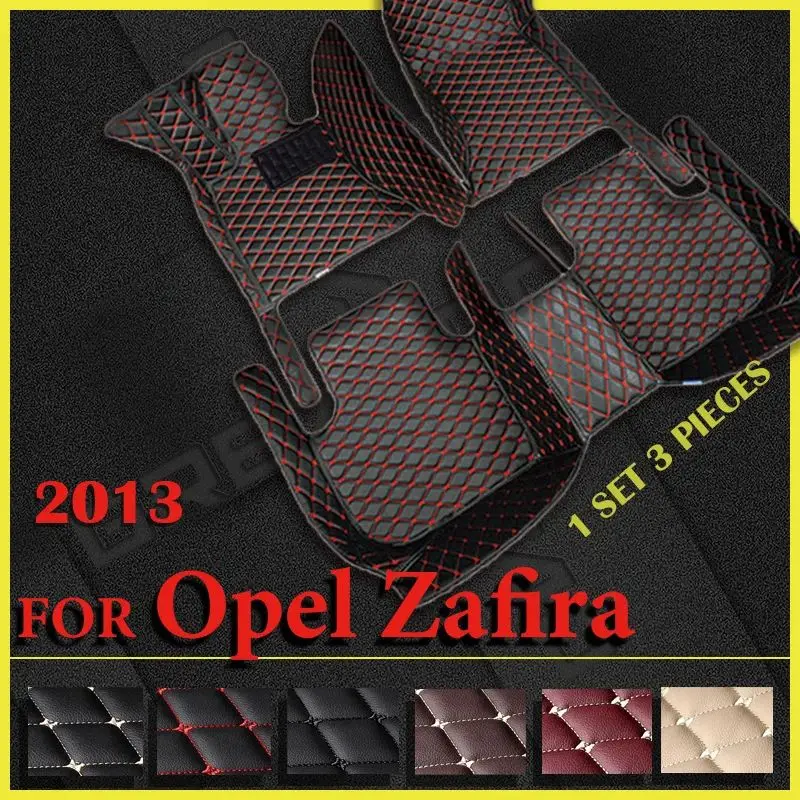 

Car Floor Mats For Opel Zafira Five Seats 2013 Custom Auto Foot Pads Automobile Carpet Cover Interior Accessories