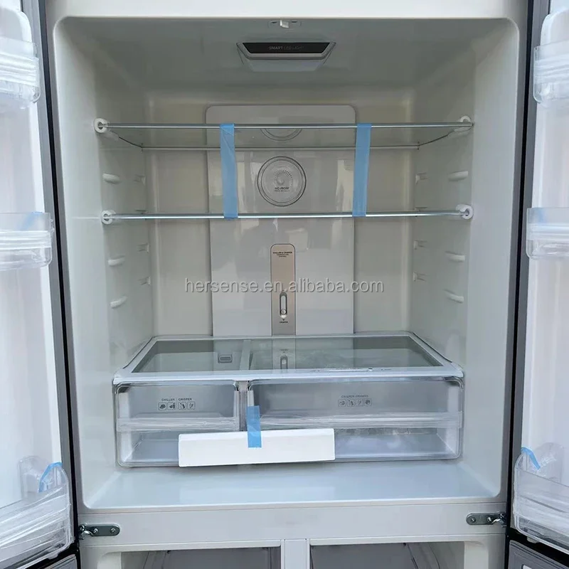 Refrigerator And Freezers Home Household Dual Zone Fridge Bottom Freezer 4 Door Home Kitchen Side By Side Modern Inverter
