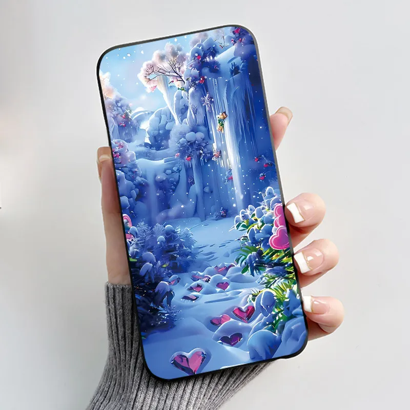 Charming Printed Silicone Protective Phone Case