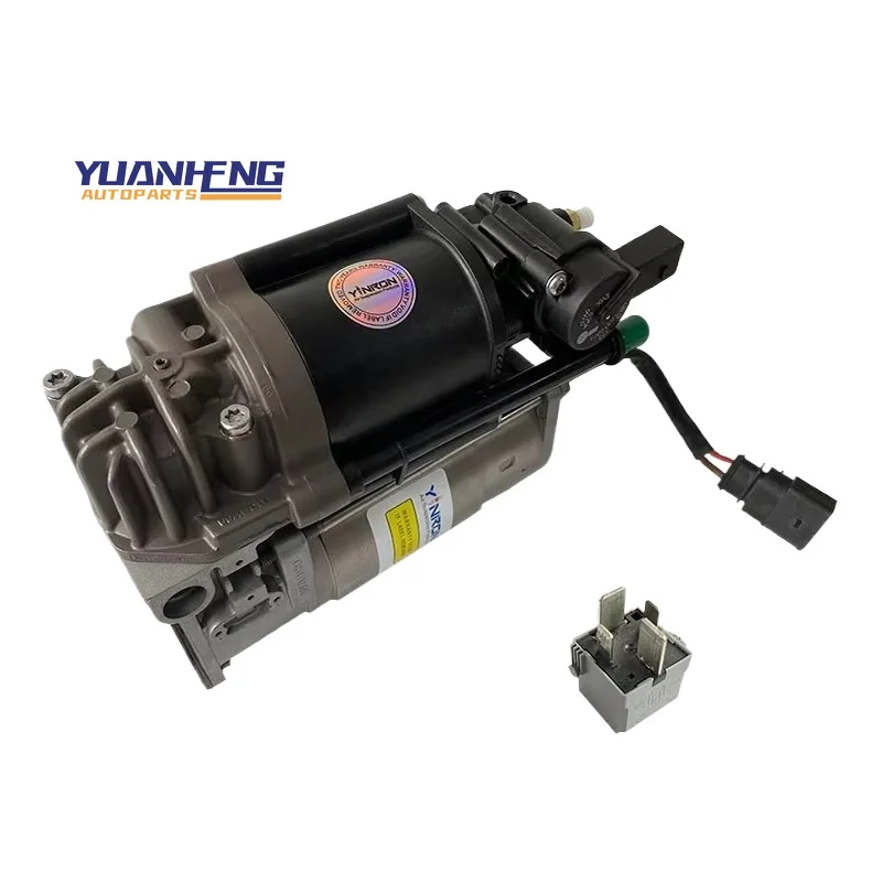 4G0616005D HQ Top quality original Air compressor pump with relay for AUDI A6C7 4G