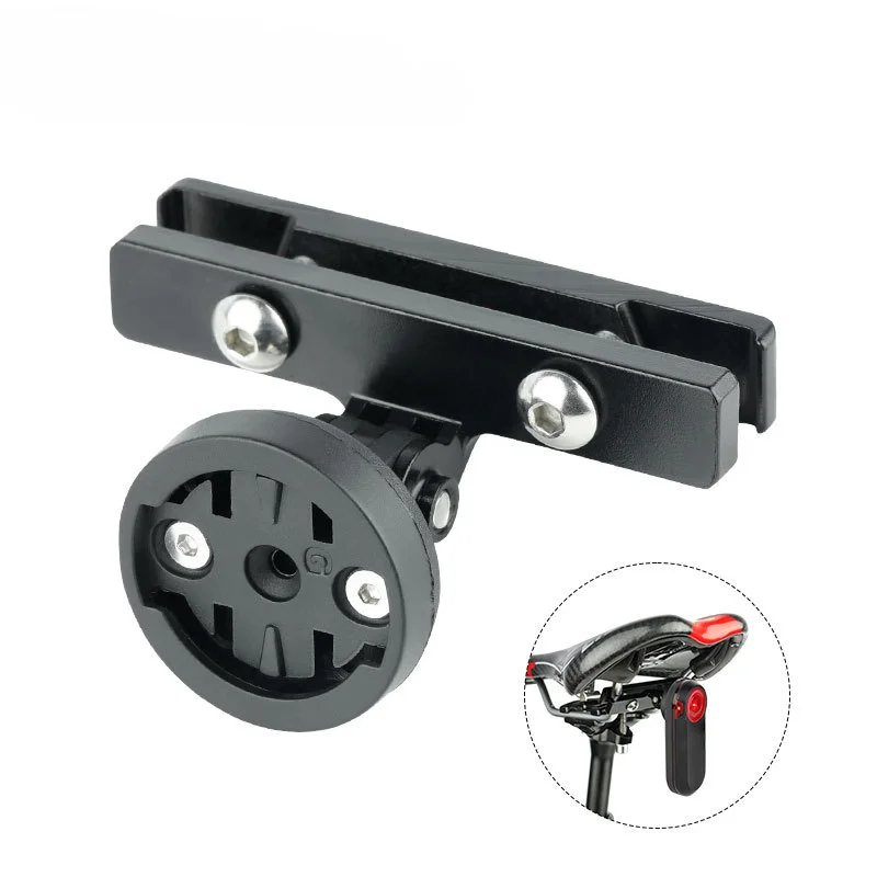 BicycleSaddleRailRearLightBracketSeatpostMountLEDLampStand