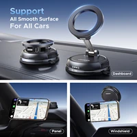 UGREEN Magnetic Car Phone Holder Dashboard Suction Cup 360°Rotatable Car Mount For Magsafe iPhone 16 15 14 ProMax Xiaomi Samsung - Image 5