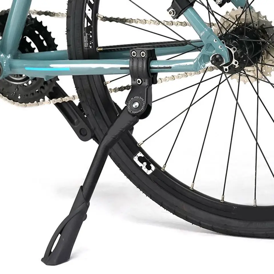 Cavalletto Laterale Bici Regolabile Alluminio 20-29 Pollici Cavalletto Laterale Bici Agatige - Regolabile Per MTB E Strada 20-29" Parcheggio Bici Mountain Bike - Foto 8