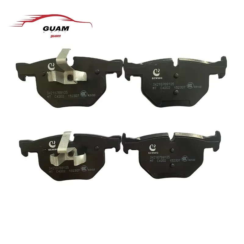34216791938 4 Pcs Rear Brake Pads 34216769105 34216775678 Suitable For BMW E90