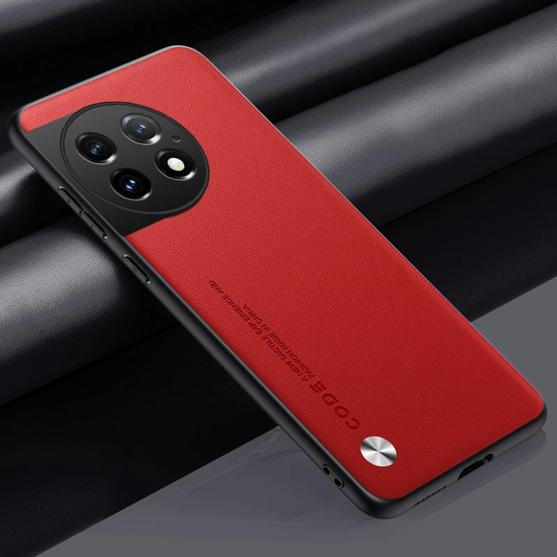Luxury PU Leather Soft Silicone Phone Case Cover