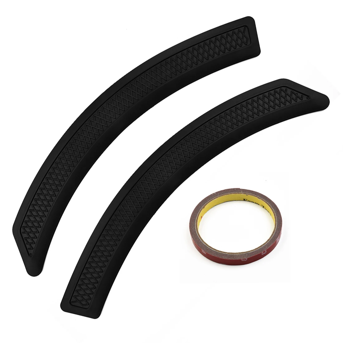 2Pcs Car Door Fender Vent Sticker Fender Flare Vents Per Mitsubishi Lancer Evos 2008-2015 Spoiler Pvc Di Alta Qualità