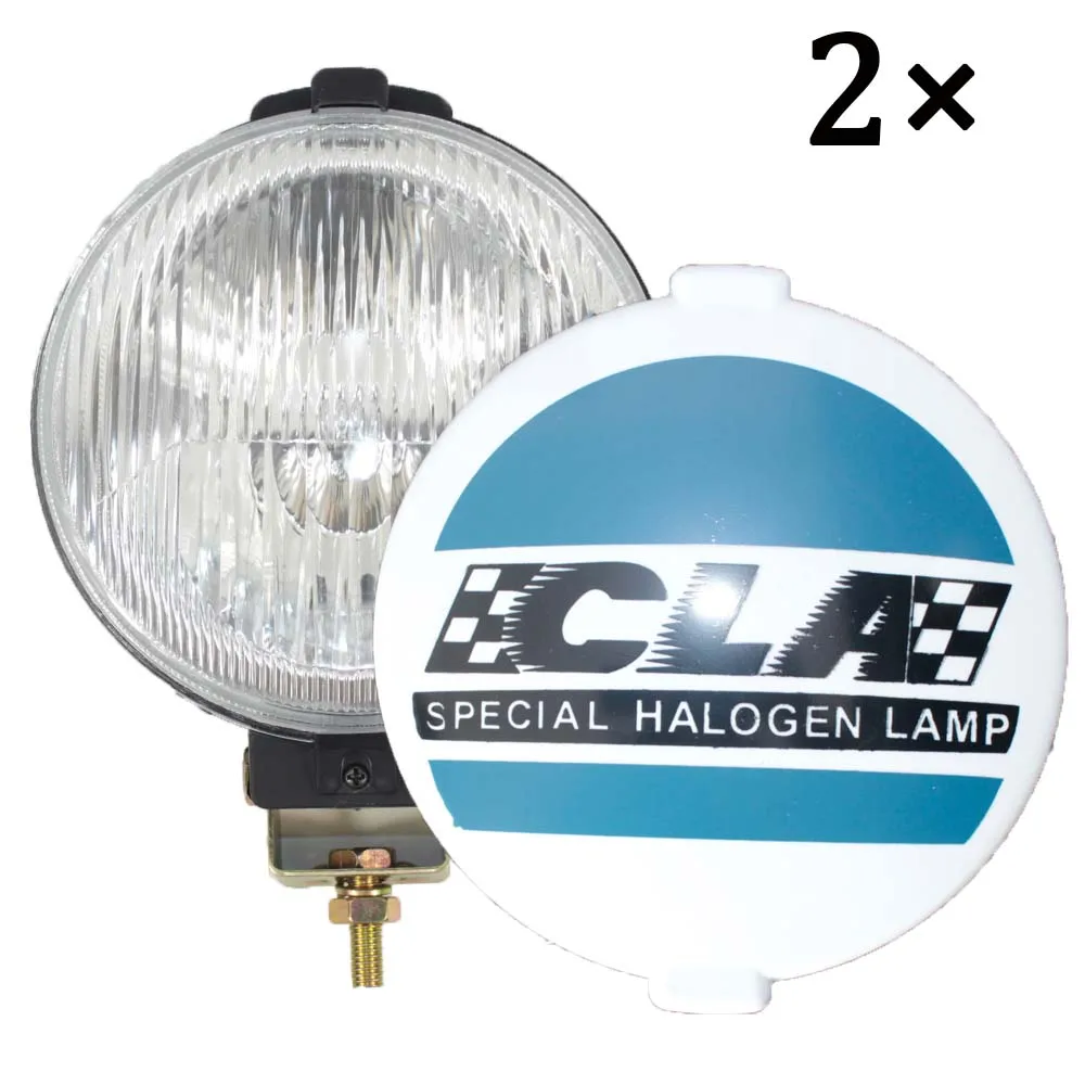 

2 PCS * NEW SEARS HALOGEN BLACK FOG LIGHTS W/RELAY WIRING KIT W/COVER