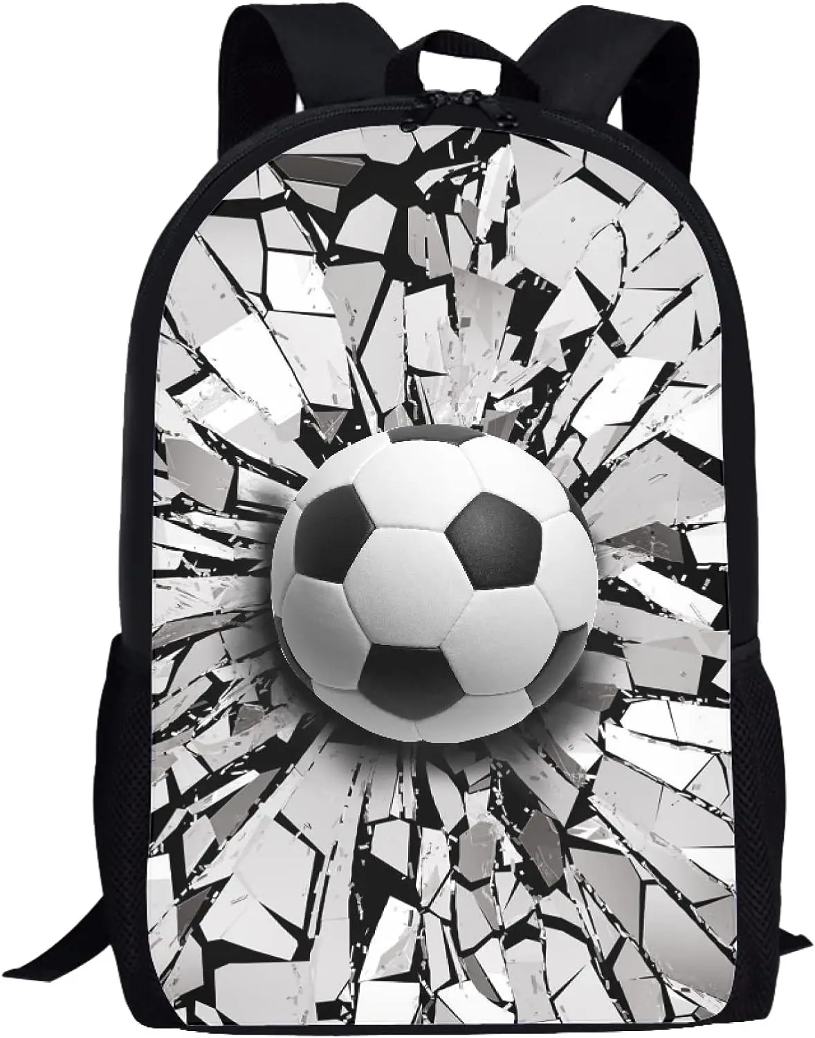 Boys Soccer Pattern Backpack