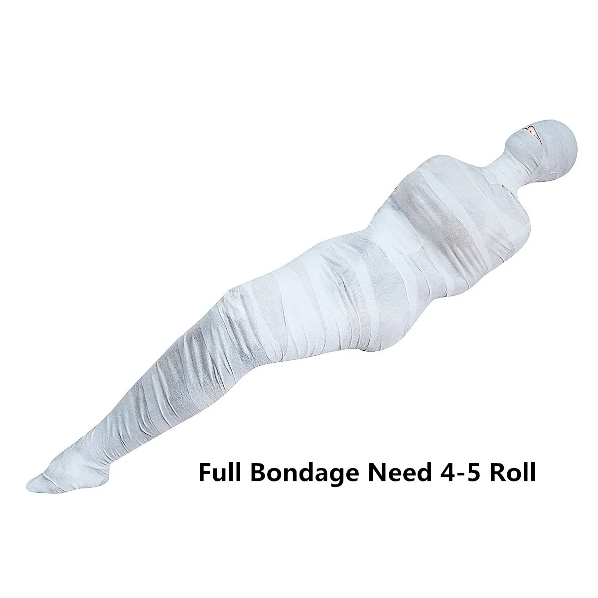 Bondage Tape Static of Breathable White Net Gauze Anti-stick Hair Adult Fun Games Sex Toys for Men Women F_voghion.com