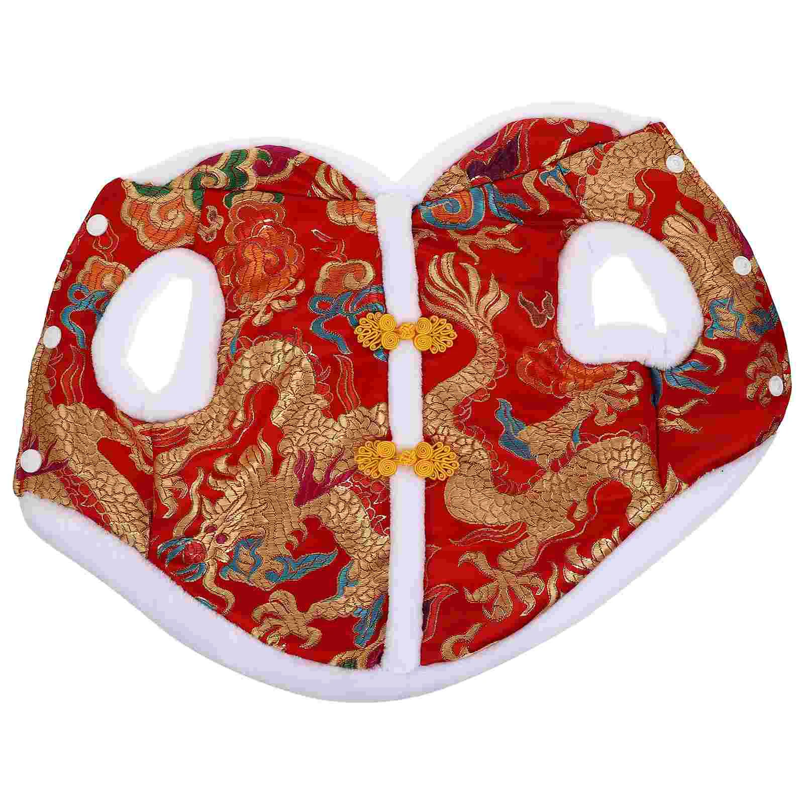 

Winter Warm Apparel New Year Pet Clothing Puppy Two-leg Costume Pet Supply