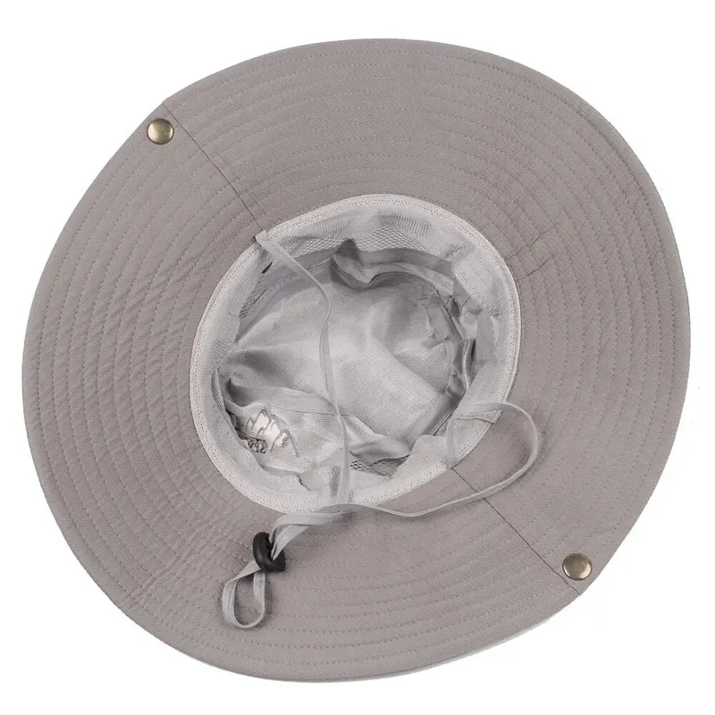 Men Bucket Hat Outdoor UV Protection Wide