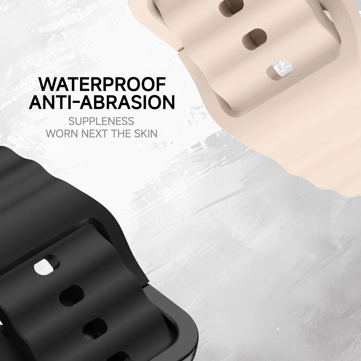 Premium Silicone Sport Band with Protective Case