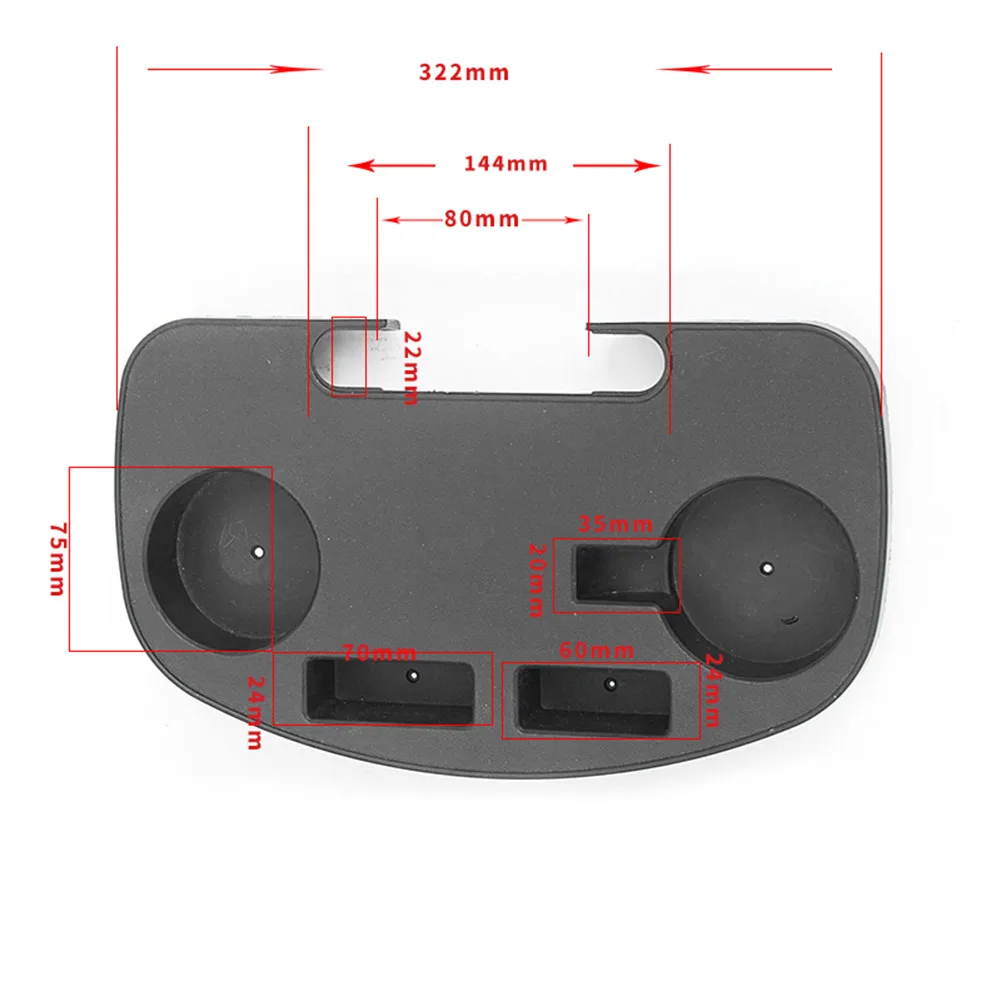 Universal Beverage Drink Utility Tray Cup Drink Lounger Tray Clip Recliners Cup Holder for Outdoor Fishing Camping Beach