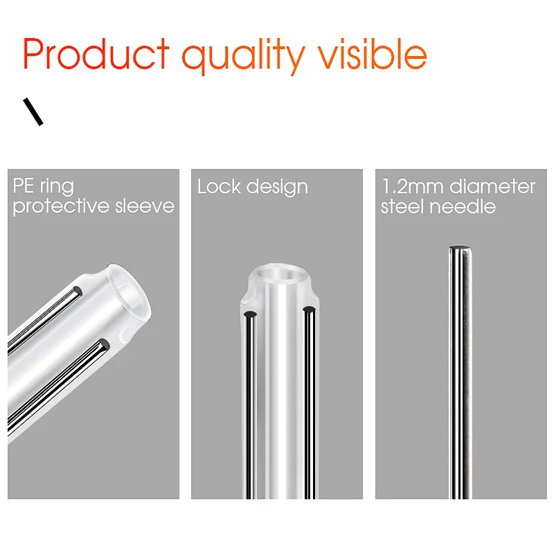 60MM Optical Fiber Heat Shrink Tubing FTTH Double Needle Coarse Pipe Leather Fiber Optic Cable Hot Melt Fusion Splice Sleeve
