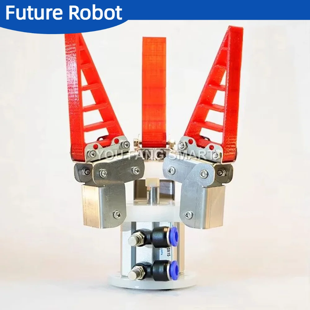 Flexible Claw Pneumatic Electric Adaptive Soft Finger Grippers for 3kg Big Load Robot Arm Soft Finger Gripper For Robot Arm Kit