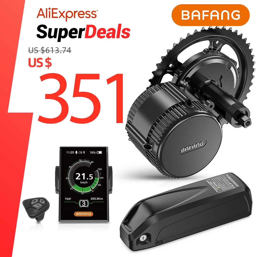 Bafang 750w 48v Bbs02b Mid Drive Ebike Motor Electric Bike Conversion Kit  With Powerful 20ah 18ah Samsung Battery Bicycle Engine - Electric Bicycle  Motor - AliExpress