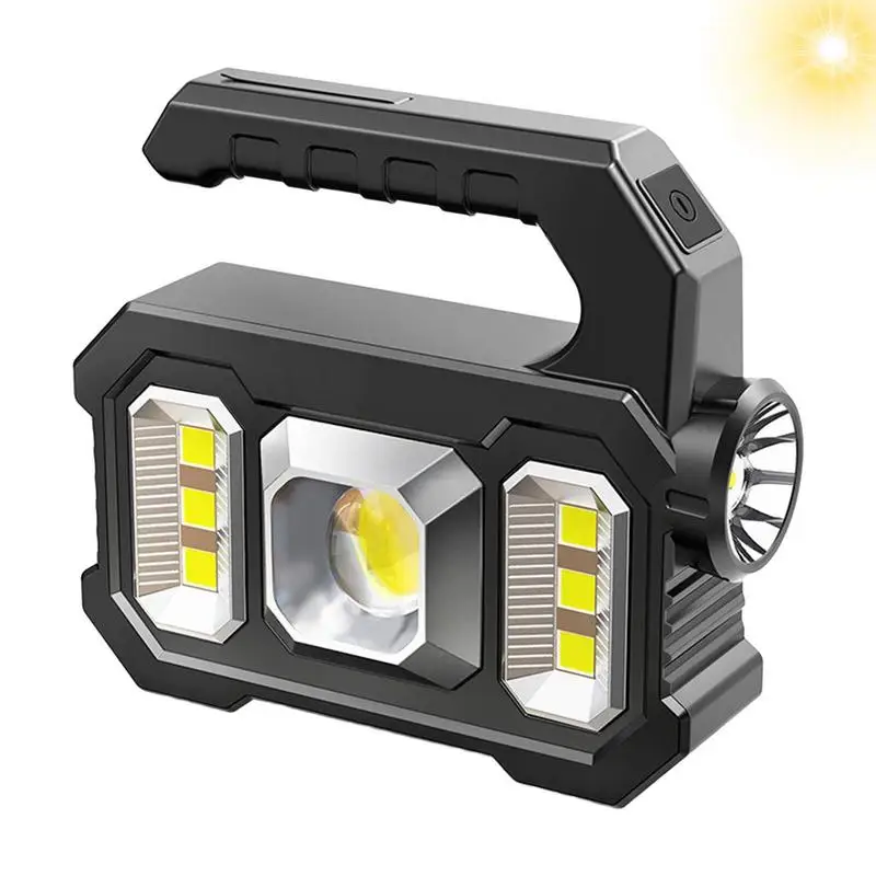 

Rechargeable LED Working Light Portable Flashlight USB Rechargeable Powerful Lantern Camping Outside Hiking COBs Lantern