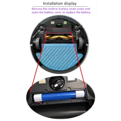 14.4V 2600mAh Robot Vacuum Cleaner Replacement Battery for Ecovacs Deebot Ozmo 920,930,901,905,937,900 Lithium Ion Battery images - 6