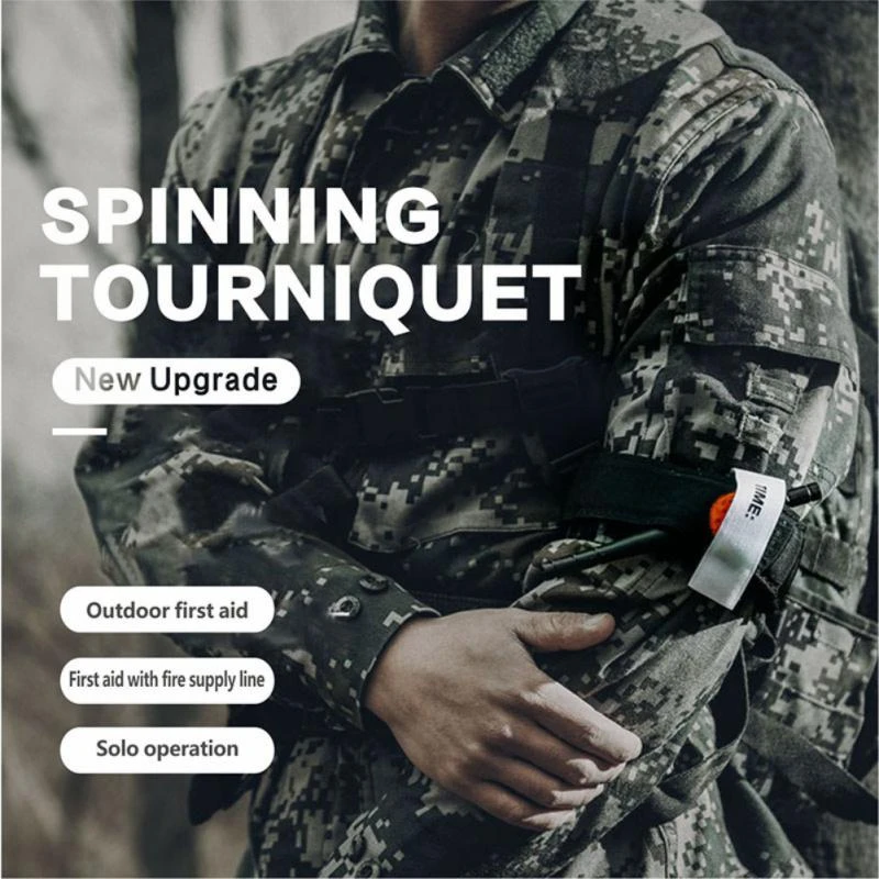 Tourniquet Hemostatic Bandage Outdoors Camping Spinning Military Combat